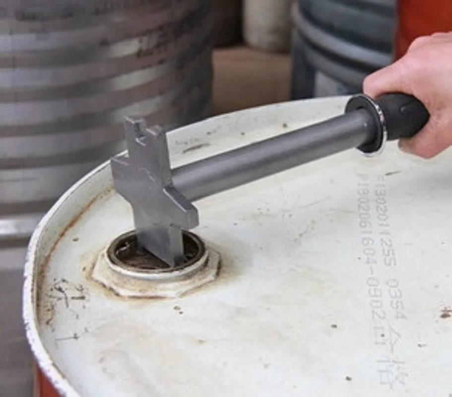 open bucket of oil drum, open bucket part for steel drum tool