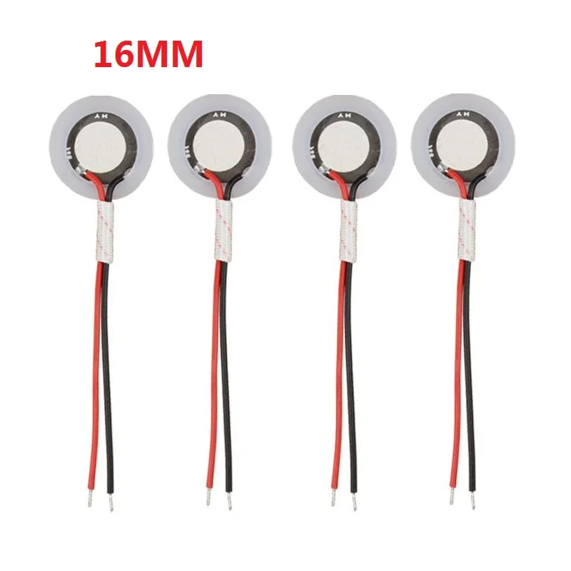 4piece 16mm 1.7MHz Ultrasonic Mist Maker Fogger Ceramics Discs with Wire & Sealing Ring