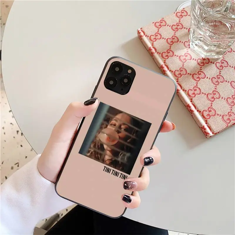 Etui na telefon Tini Stoessel do iphone 13 11pro 12pro MAX 8 7 6 6S Plus X XS MAX 5 5S SE XR Fundas Capa Coque Shell