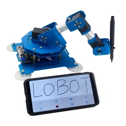 Bluetooth Escrita Robô Desenho Braço, XY Plotter, Rrm Braço Robótico DrawArm, DIY LOBOT Controle, XY