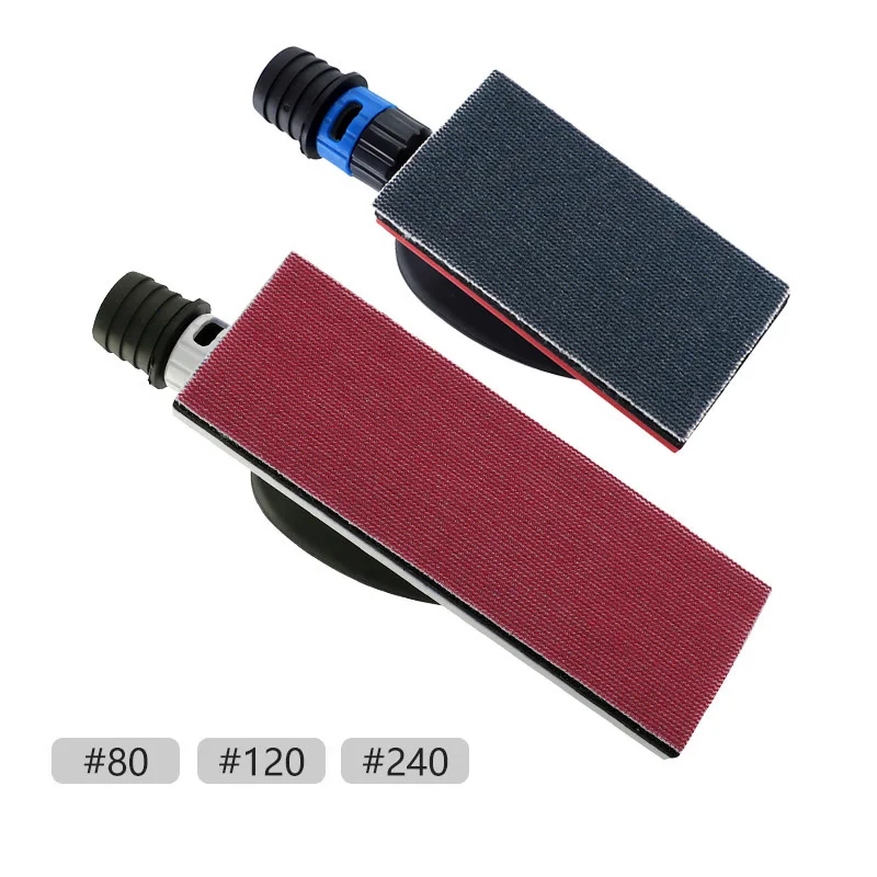 Charhs Tay Chà Nhám Khối Nhựa ABS Hút Bụi Giấy Nhám Giá Đỡ 5 "8" 16 Nhám Móc Vòng Tấm Chà Nhám cho Dụng Cụ Đánh Bóng