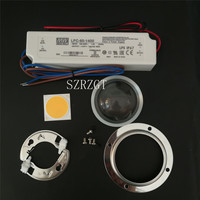 CREE COB CXB 3590 LED growth lamp 3500K/5000K 36V LED growth lamp and 100MM lens and 42V driver For promote plant growth.