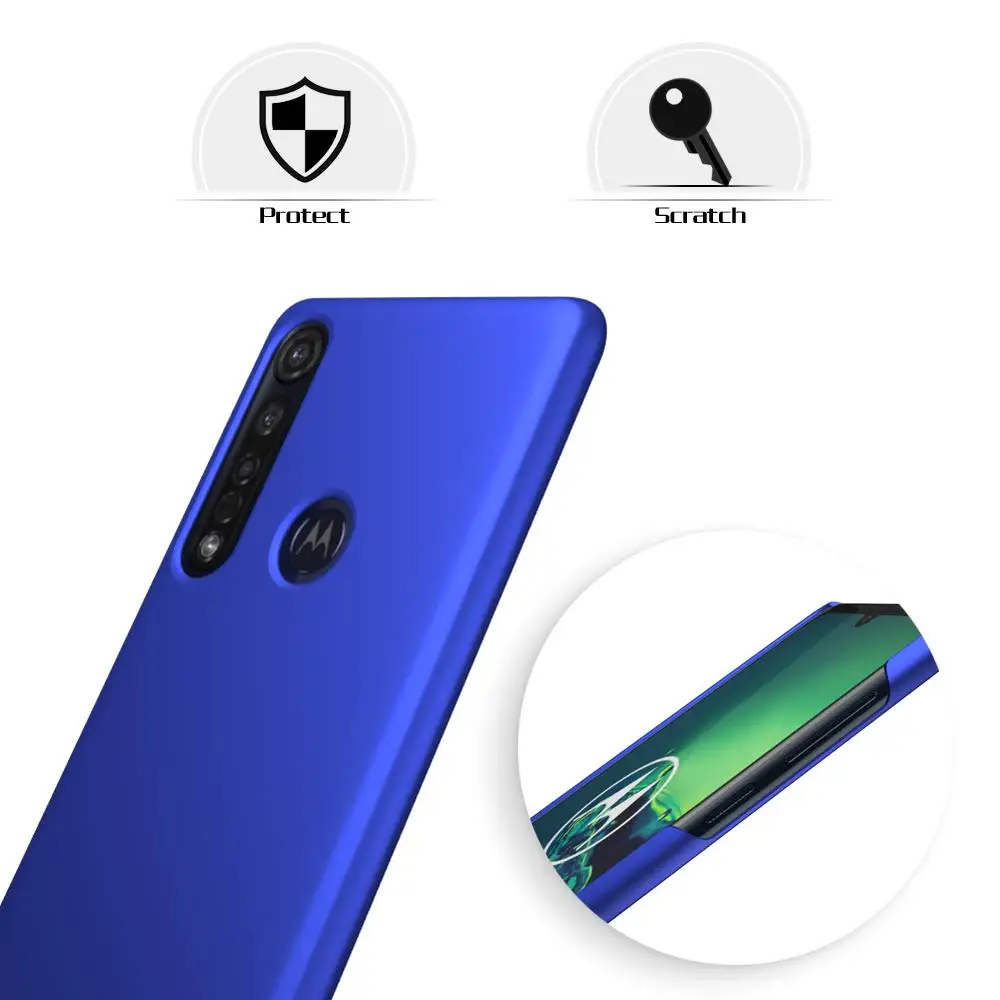 Matte Hard Case For Motorola Moto G8 Plus G7 Power G6 E6 E5 E4 Back Cover For Moto Z4 Z3 Z2 Play Cases