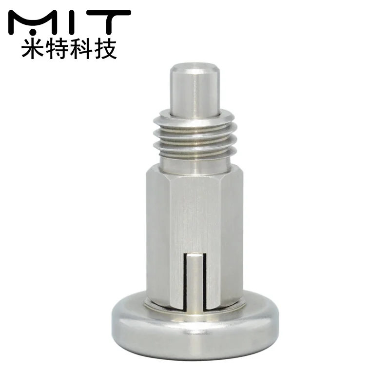1pcs Index Plunger,Spring Plungers, Fine Thread M10*1,Coarse Thread M6 M8 M10 Index Bolts Without Nut Pins Screw shipping fast