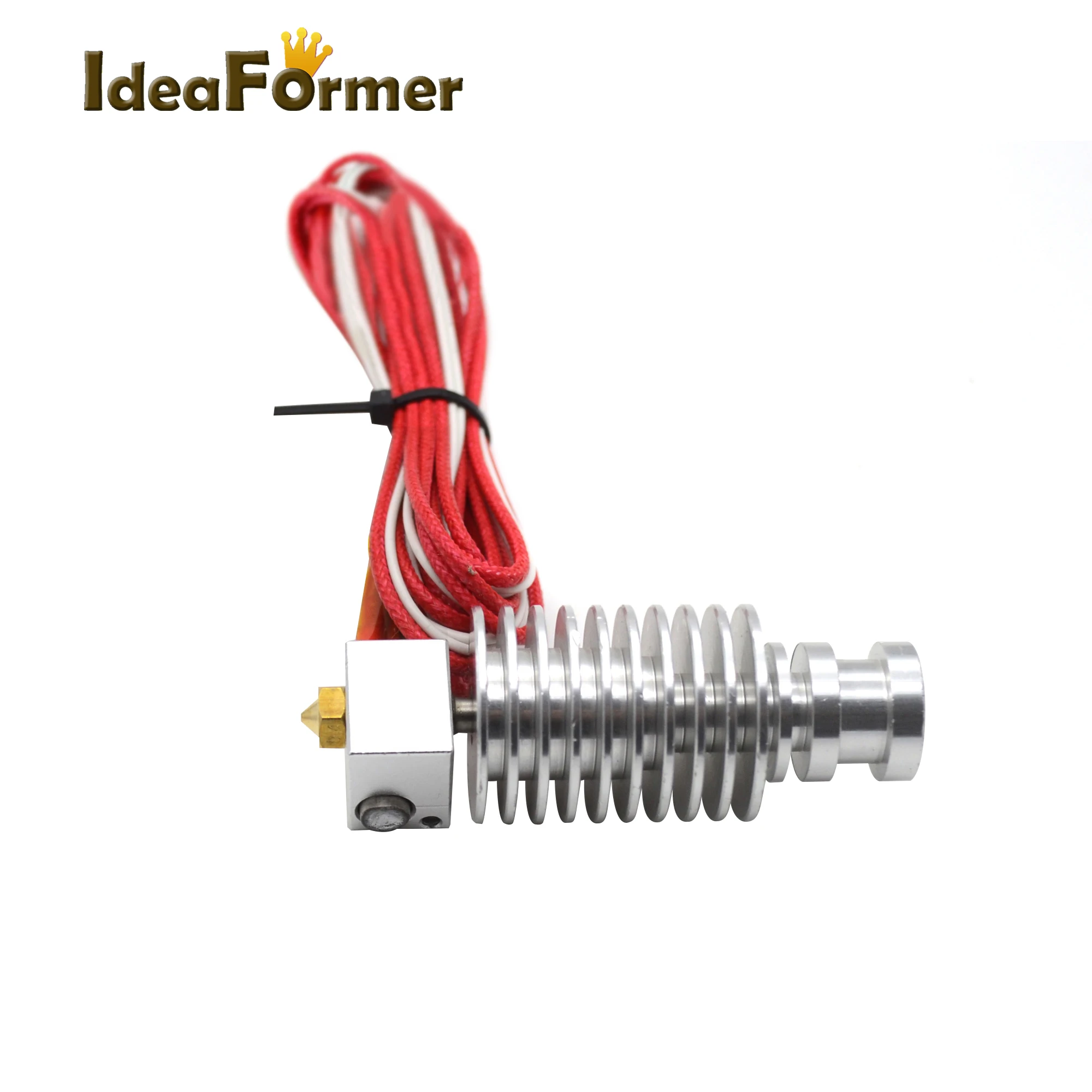 E3D V5 Bowden/Wade Extruder J-head Hot End Long or Short-distance With V5 Heater block + Brass Nozzle For 1.75/3.0mm Filament.