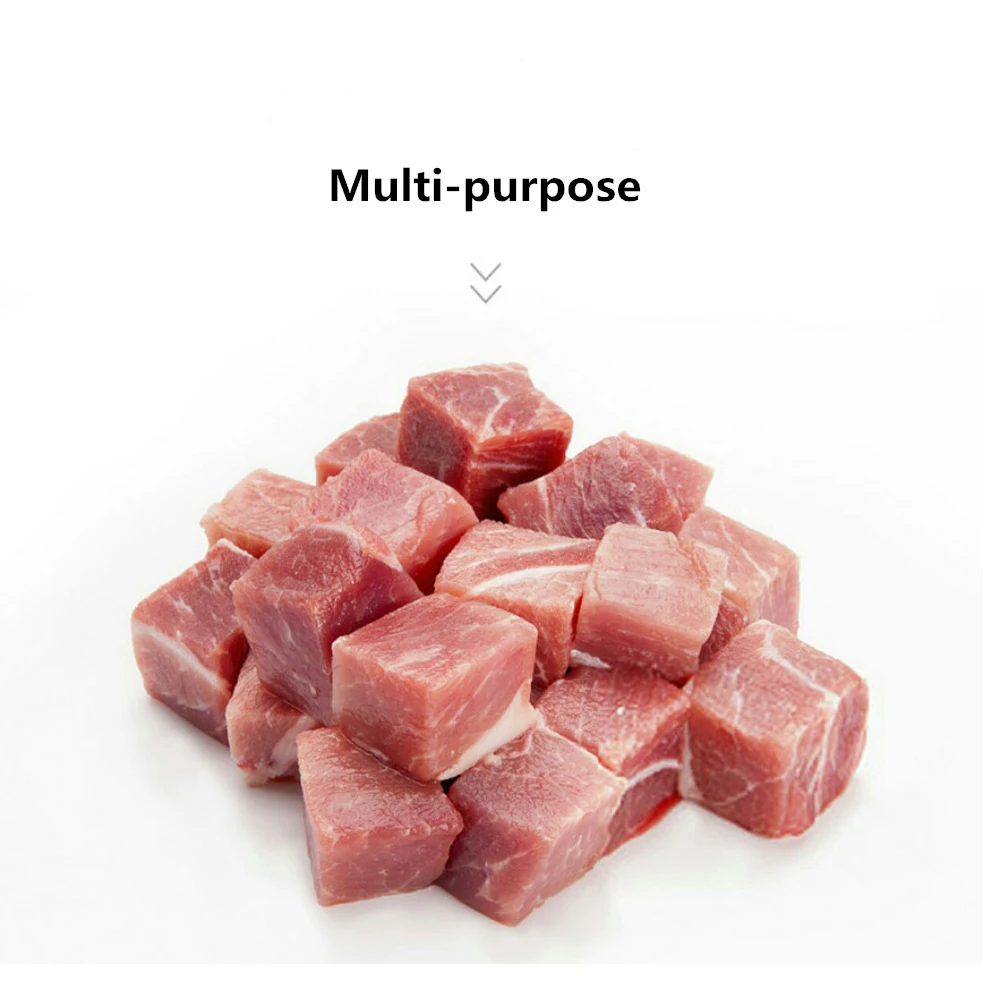 Daging Beku Cutter Potong Dadu Daging Babi Mesin Daging Sapi Mesin Pemotong