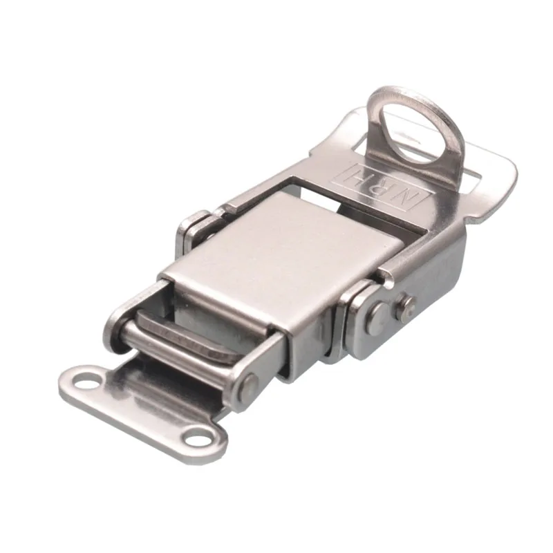 304 Stainless Steel Safety Buckle Lock Latch Tool Air Box Hasp Insurance Electrical Medical Equipment Case Bag Toolcase Cabinet