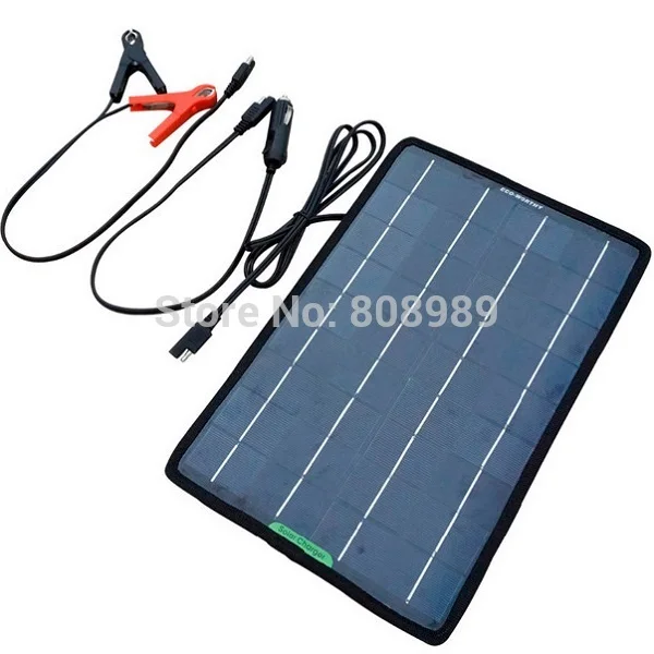 10W 18V Solar Panel Portable Solar Panel Multi-Purpose For 12V Battery Charger Solar Battery Panel Car Charger Free Shipping