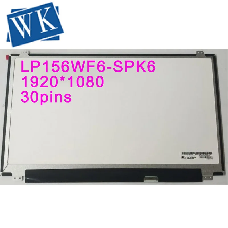 Imagem -01 - Led Screen Display Lcd Matrix para Laptop 156 1920x1080 30pin Substituição Lp156wf6-spk6 N41 led screen display lcd matrix para laptop 156 1920x1080 30pin substituicao lp156wf6 spk6 n41 01