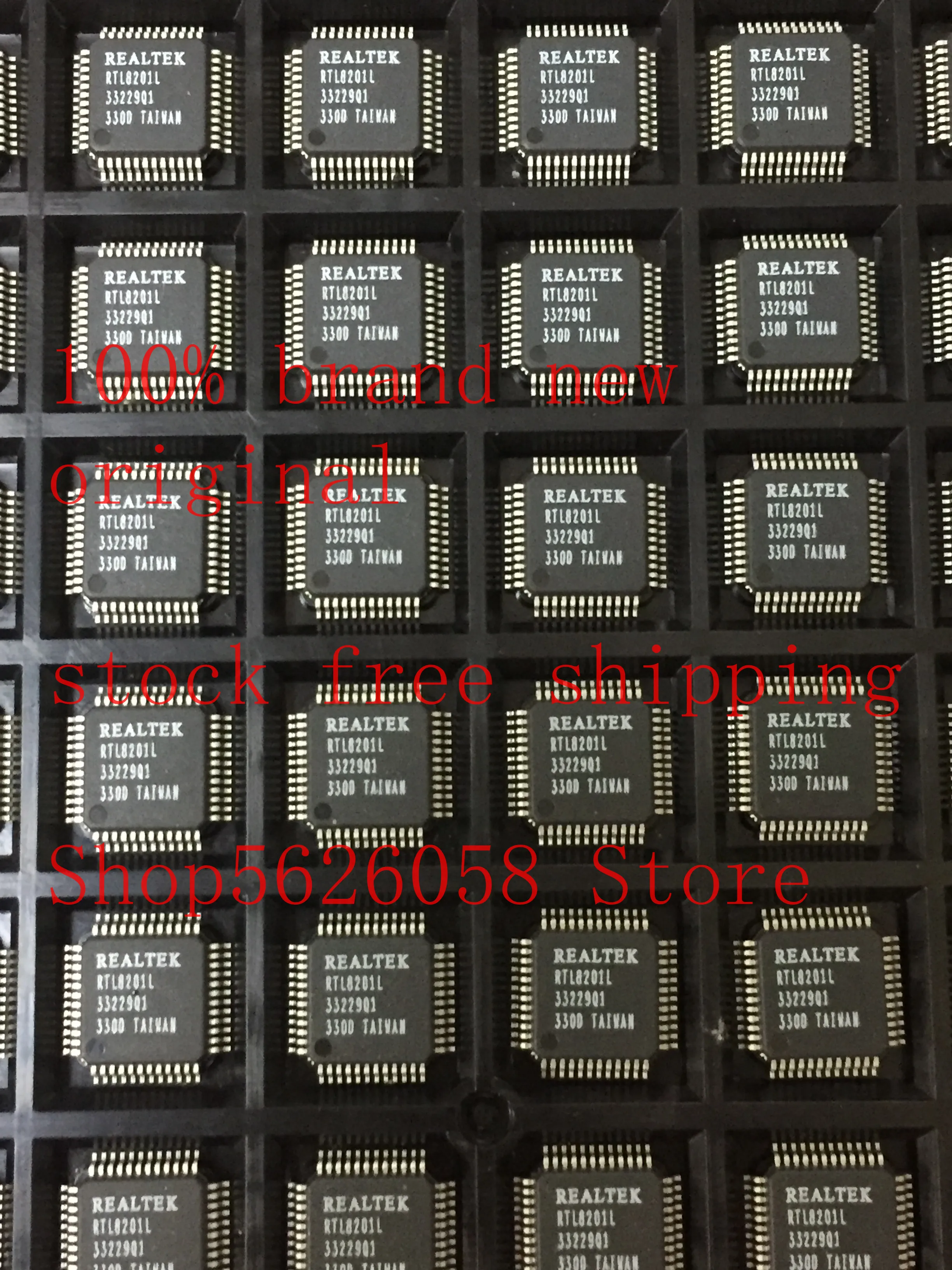 10PCS/LOT RTL8201L TQFP TQFP48 100% new original freeshipping