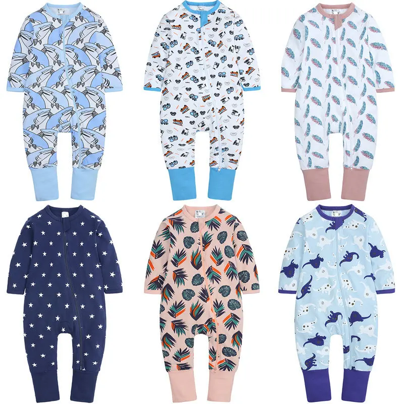 

Ins Spring Autumn New Baby Onesies Baby Girls Boys Clothes Thin Cotton Long-sleeved Newborn Romper Toddler Fall Clothes 2020