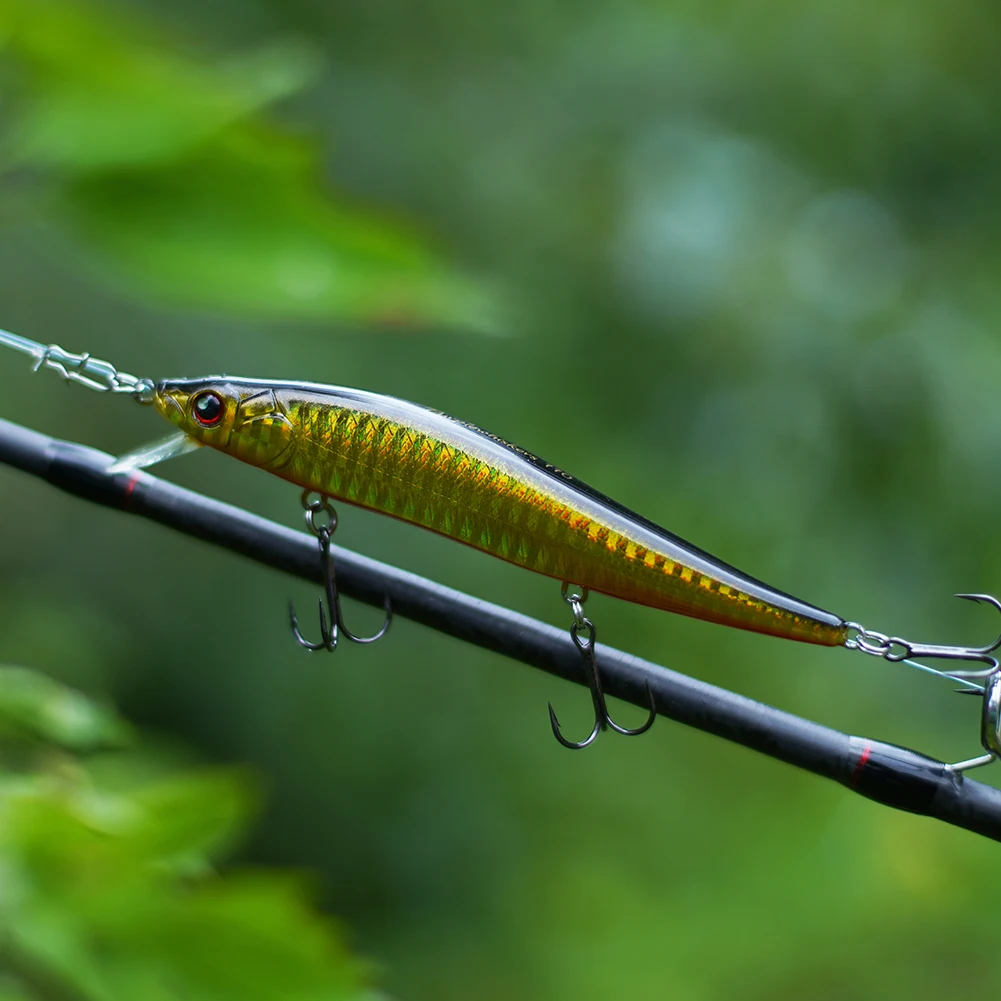 BassLegend Fishing Floating Minnow Jerkbait Crankbait Bass Pike Lure 110F 110mm 14.5g