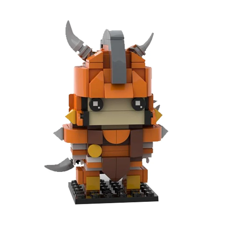 Bricklink Movie Anime Figures YoroiDen-Samurai Troopers Brickheadz Ronin Warriors Ryo Sanada Building Blocks Toys Children Gift