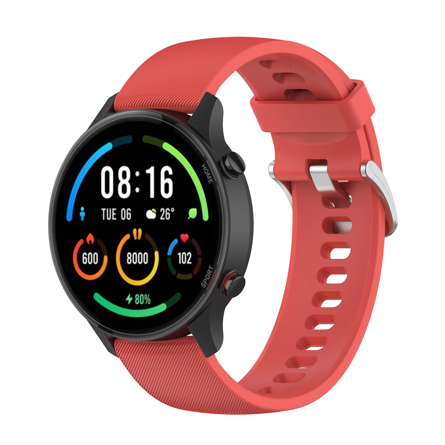 Pasek 22 mm do zegarka Xiaomi Mi Watch Color Sports Edition Pasek do zegarka Silikonowa bransoletka na rękę do zegarka MI Watch Color / GT 2e