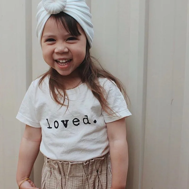 Camiseta de algodón puro con estampado para niños, ropa de verano, 2022