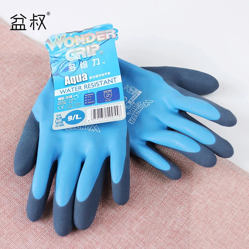 Stab proof, waterproof, prick proof, wear-resistant and dirt resistant pruning Gardening gloves blue