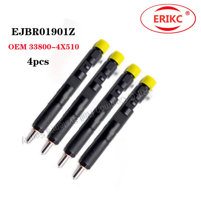 

ERIKC 4PC EJBR01901Z инъекция автомобильного дизельного двигателя EJBR 019 01Z OEM 33800-4X510 для Euro 3