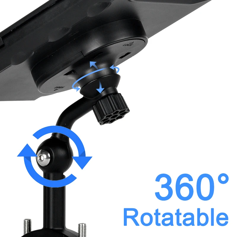 2024 New Waterproof Bike Motorcycle Mobile Phone Stand Bicycle Handlebar Cell Phone Support Mount Bracket for 4.0-7.0\