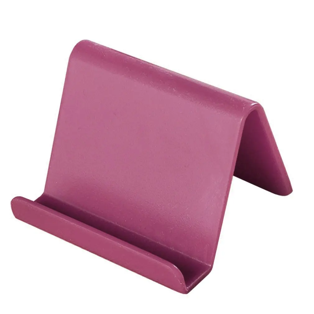 สีสุ่มแบบพกพาที่จับโทรศัพท์มือถือ Candy คงที่ผู้ถืออุปกรณ์ห้องครัวอุปกรณ์ตกแต่งโทรศัพท์ Dropshipping