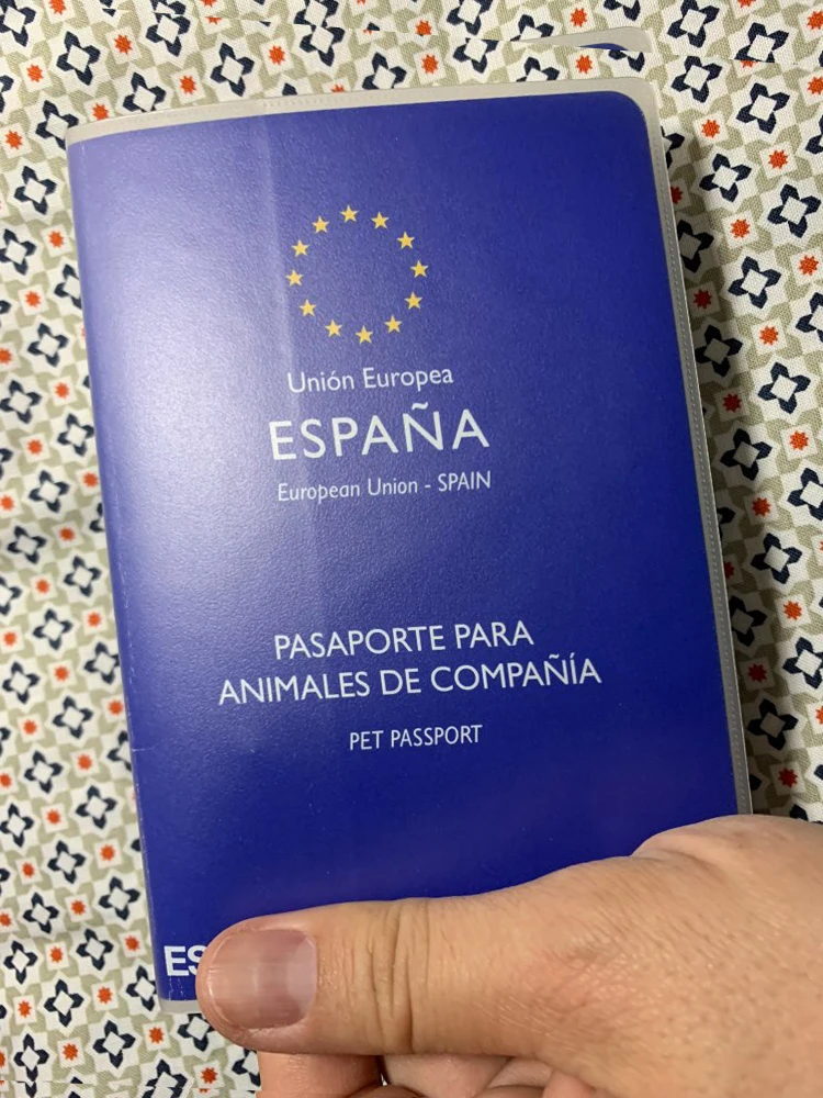 Phụ Kiện Du Lịch Thú Cưng Sản Phẩm Thú Cưng Da Hộ Chiếu Passport Cover Châu Âu Bao Da Hộ Chiếu Passport Cho Thú Cưng Chó Mèo