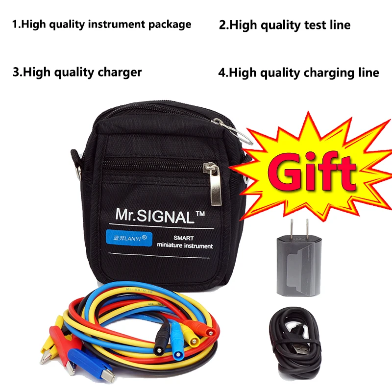 Imagem -04 - Gerador de Calibração de Sinal Tensão Atual Resistência Térmica Termopar Depuração de Freqüência Pt100 Mr9270cp 420ma