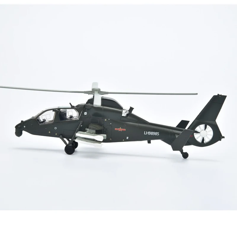 Jason TUTU Airplane Model Aircraft Chinese armed helicopter Z-19 fighter Alloy metal diecast 1:100 scale Planes Dropshipping