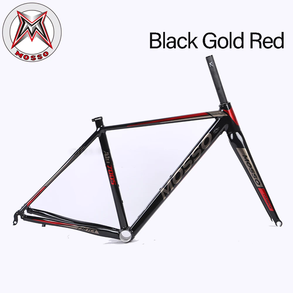 700C MOSSO 736TCA Road Bike Frame With Full Carbon Front Fork Aluminum Alloy Ultra-light Frameset Bicycle Accessories