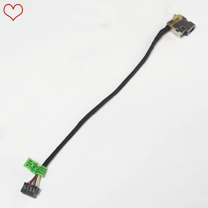 New Laptop For HP TPN-Q121 TPN-Q118 15-e027TX Pavilion 15-e029TX e028TX DC Power Jack Cable Power  Charging Port Wire Cord