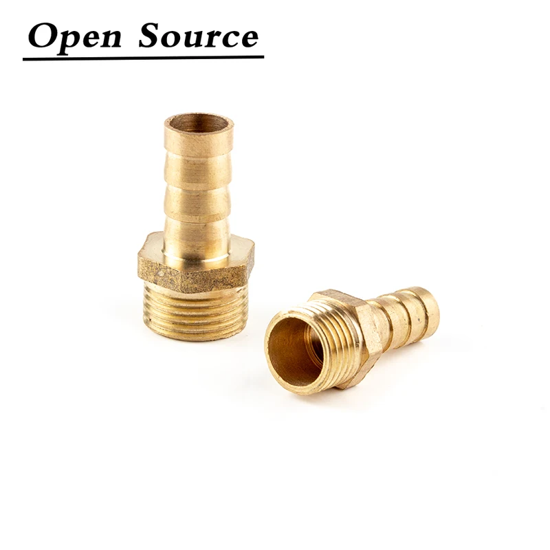 Hose Barb Tail 4~25MM Brass Pipe Fitting 1/8\