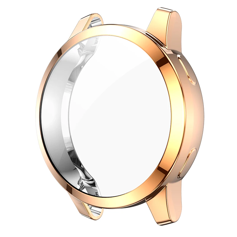 TPU Bảo Vệ Màn Hình Dành Cho Garmin Venu 2/2S Vivoactive 4/4S Viền Mạ Ốp Lưng Vivoactive4 venu2 Bảo Vệ Trường Hợp Vỏ