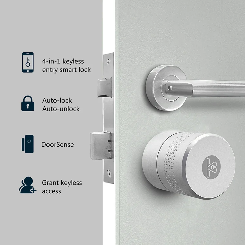 Inteligente Bluetooth Bloqueio Cilindro com Controle Remoto, Keyless Auto Bloqueio e Desbloqueio, Bloqueio Digital, Padrão DA UE, Tuya Zigbee APP, Casa e Escritório