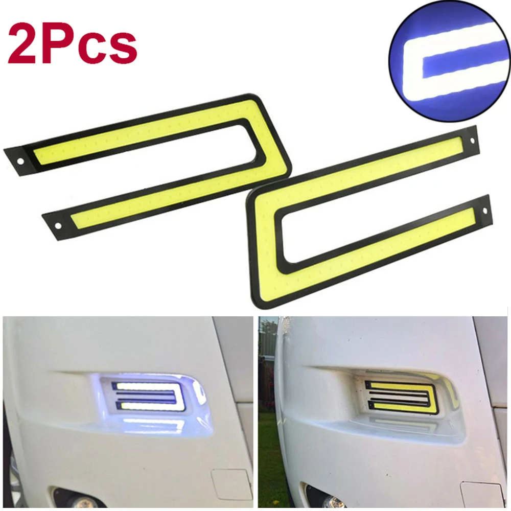 2Pcs Led Car Daytime Running Light Turn Signal Lamp Accessories For Peugeot Boxer Citroen Relay Fiat Ducato Motorhomes Vans DRL