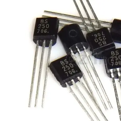 100PCS  NEW  BS250 TO92  IN STOCK