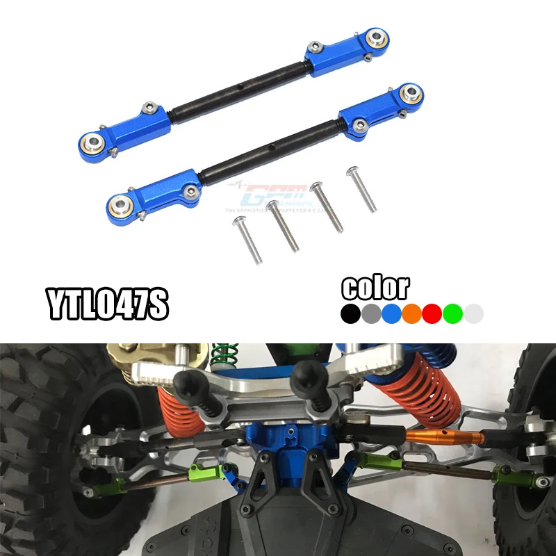 

AXIAL 1/8 YETI XL AX90032 MONSTER BUGGY Climbing car Upgrade accessories Metal Steering rod with aluminum alloy feet