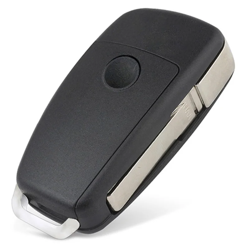 KEYECU Upgraded Flip Remote Car Key With 3 Buttons 433MHz ID48 Chip for Audi A2 A3 A4 A6 A8 B5 TT Fob P/N: 4D0 837 231 K / R