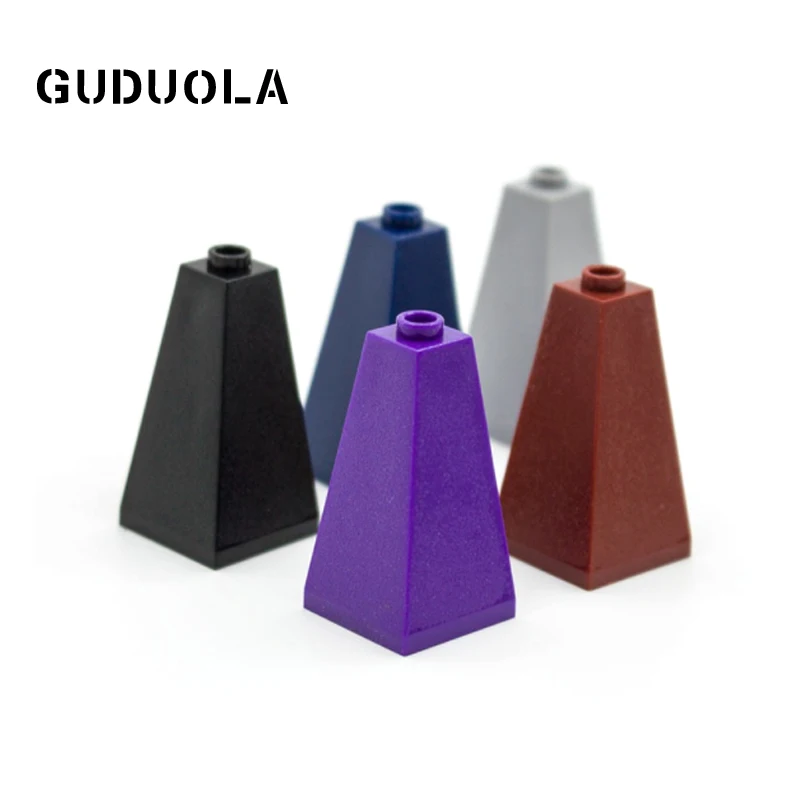 

Guduola Slope 2x2x3 (75°) Double (3685) MOC Brick Building Block DIY Educational Toys Parts 10pcs/LOT