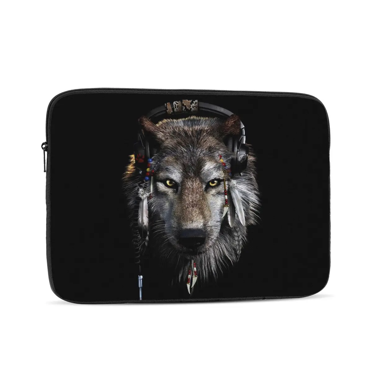 Wolf Computer ipad Laptop Cover Case17 15 13 12 10 Inch Laptop Sleeve Bag Portable Cover Fundas Pouch