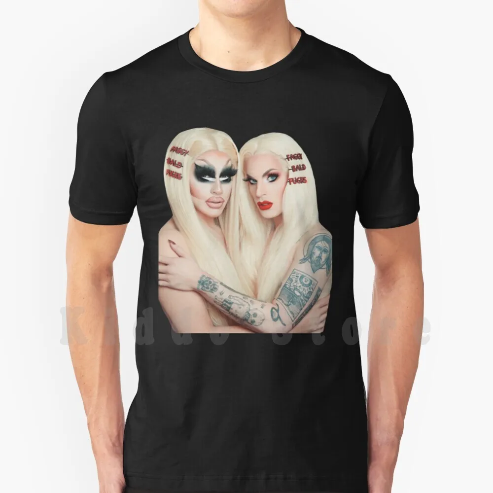 Trixie And Katya Book Unhhhh T Shirt Print For Men Cotton New Cool Tee Unhhhh Trixie Mattel Katya Zamolodchikova Drag Race