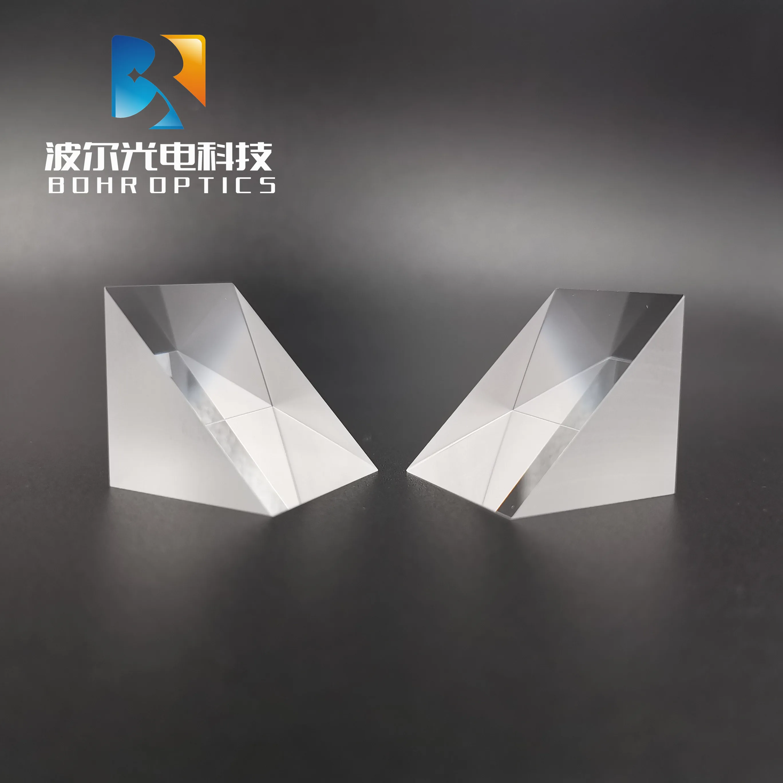 Right Angle Prism N-BK7 (K9) Optical Glass No Coating Precision Components Glass for Optical Image Reflection