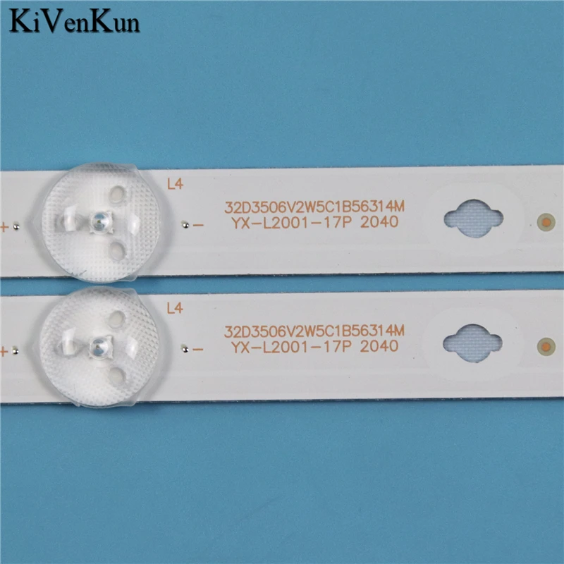 564mm TV Lamps Kit LED Backlight Strip For THOMSON 32HD3101WX1 32HD3306X LED Bars Bands TCL32D05-ZC22AG-30E Rulers 4C-LB320T-ZCK