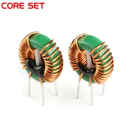 2pcs 22*14*8 2MH 1.0 Line Common mode Filter inductance Choke coil Annular common mode inductance 10A choke inductor