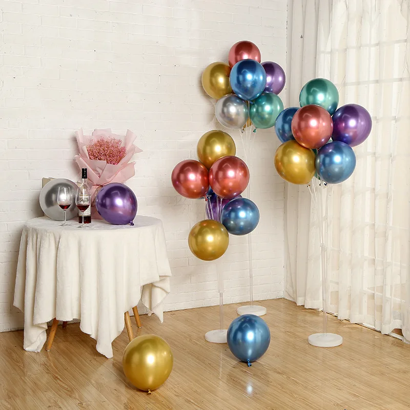 1Set Tube Balloon Holder Balloons Stand Column Confetti Balloon Kids Birthday Party Baby Shower Wedding Decoration Supplies