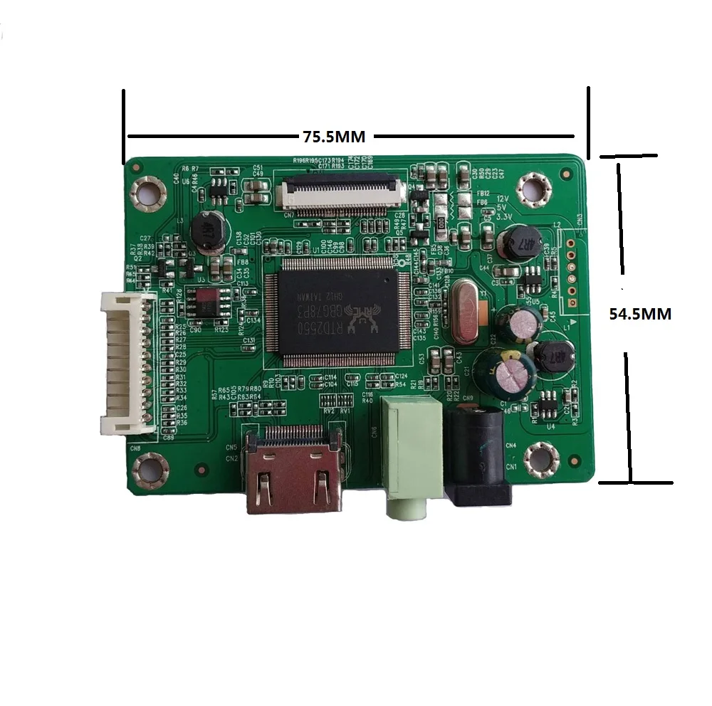 Kit de placa controladora de LCD para B140XTN02.6 1366X768, panel de pantalla LED EDP, bricolaje, 2019