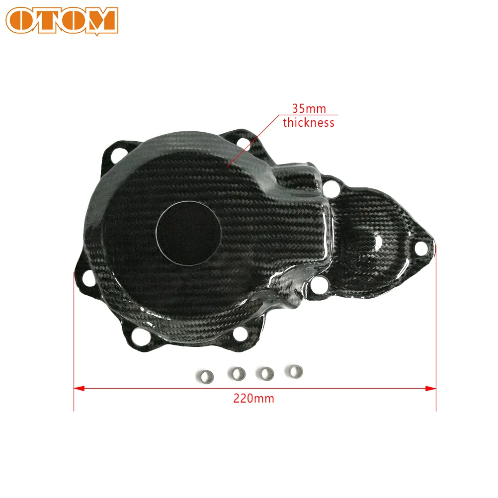 OTOM For KTM EXC-F XCF-W Freeride 250 350 Motorcycle Stator Magneto Engine Clutch Protective Cover Fit HUSQVARNA TE250 TE350