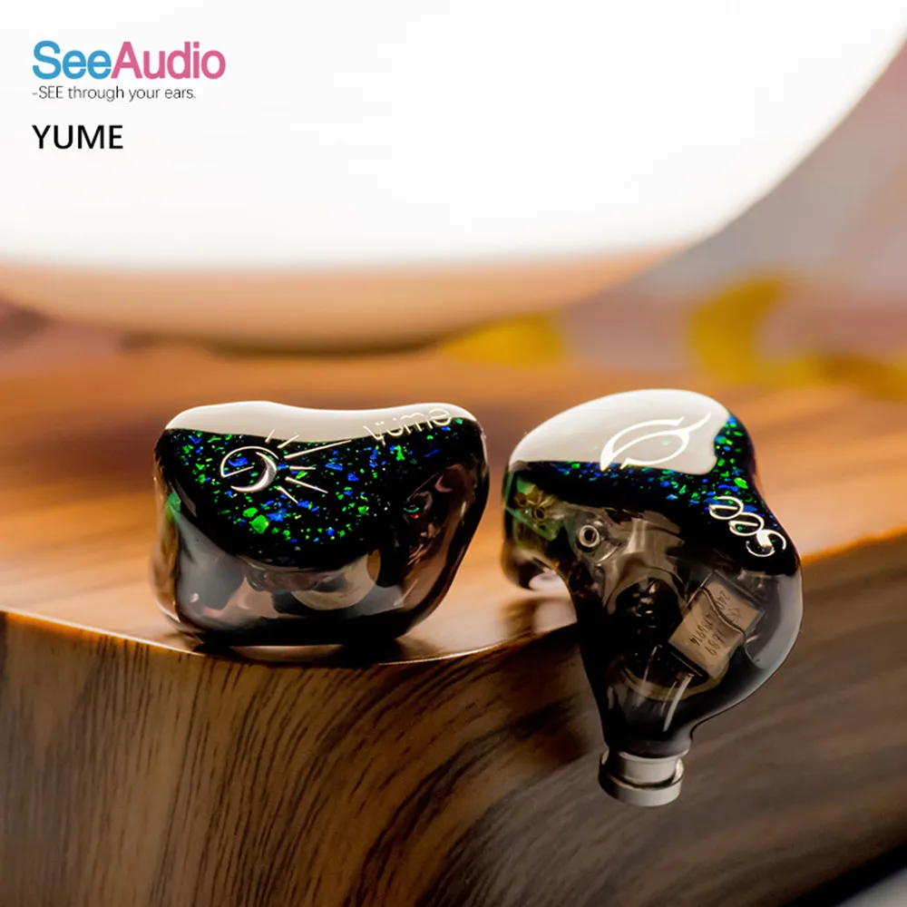 FENGRU SeeAudio Yume 하이브리드 하이파이 이어폰, DJ 음악 모니터, IEM 2 핀 0.78mm 5N OCC 분리 헤드셋, 1 DD + 2 BA 3 유닛