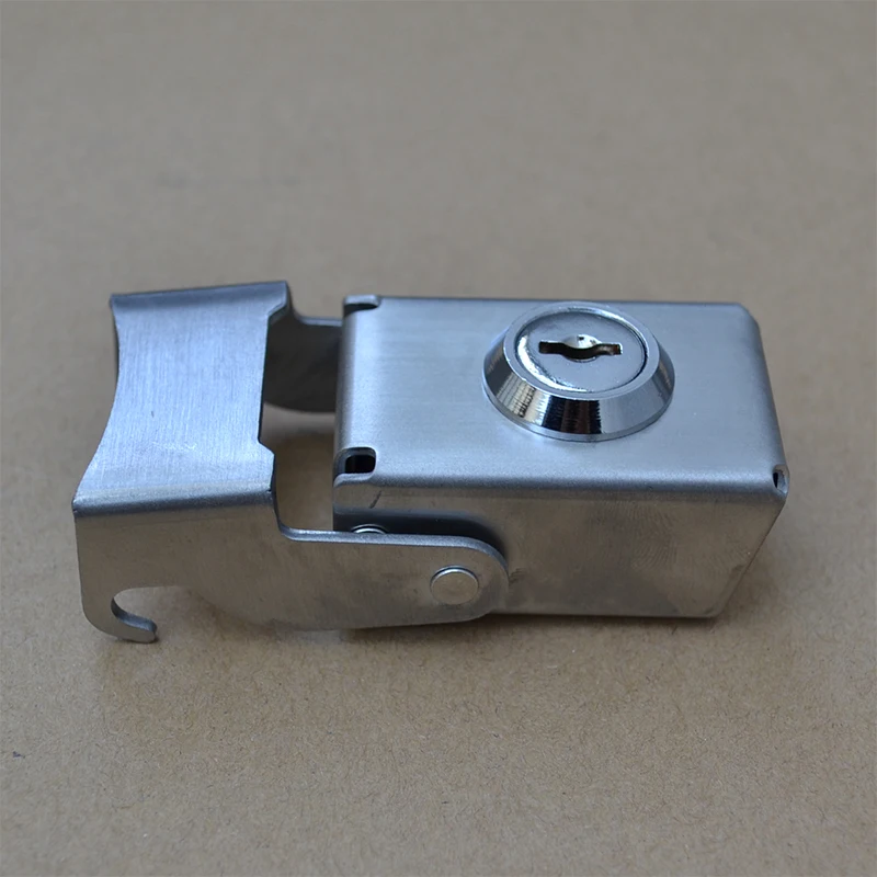 Stainless Steel Side Box Tool Case Lock Bag Part Hardware Motorcycle Toolcase Aluminum Alloy Trunk Fixed DIY Handmade