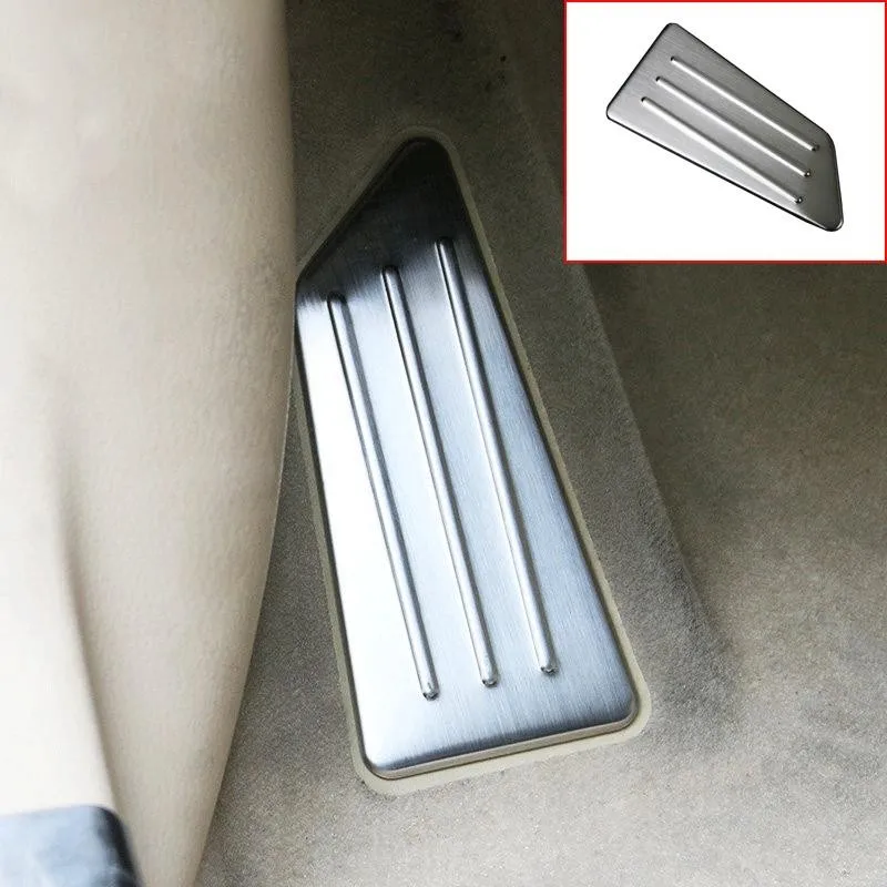 Footrest Pedal Put Feet For Toyota Corolla 2014-2018 Silver Titanium Footrest Pedal Put Feet Cover Trim car accessories