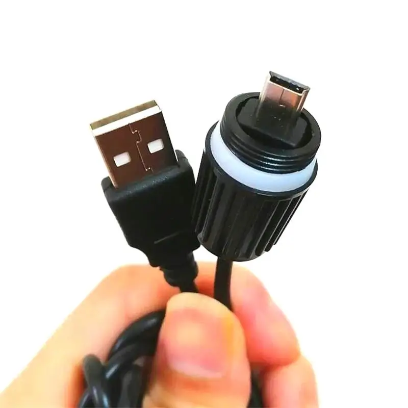 SJCAM SJ7 Star / SJ6 Legend 1.5M كابل للدراجات النارية مقاوم للماء Eechargeable شحن شاحن الإسكان/حماية الملحقات