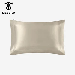 Lilysilk 100% mullberyシルク枕カバーのための100% 22匁オックスフォードエンベロープ閉鎖枕カバーホームテキスタイル送料無料