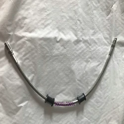 3AN Stainless Steel Wire Braided  PTFE Brake Oil Hose Line Kits With M10*1 An3 Male Crimp Fittings For Car